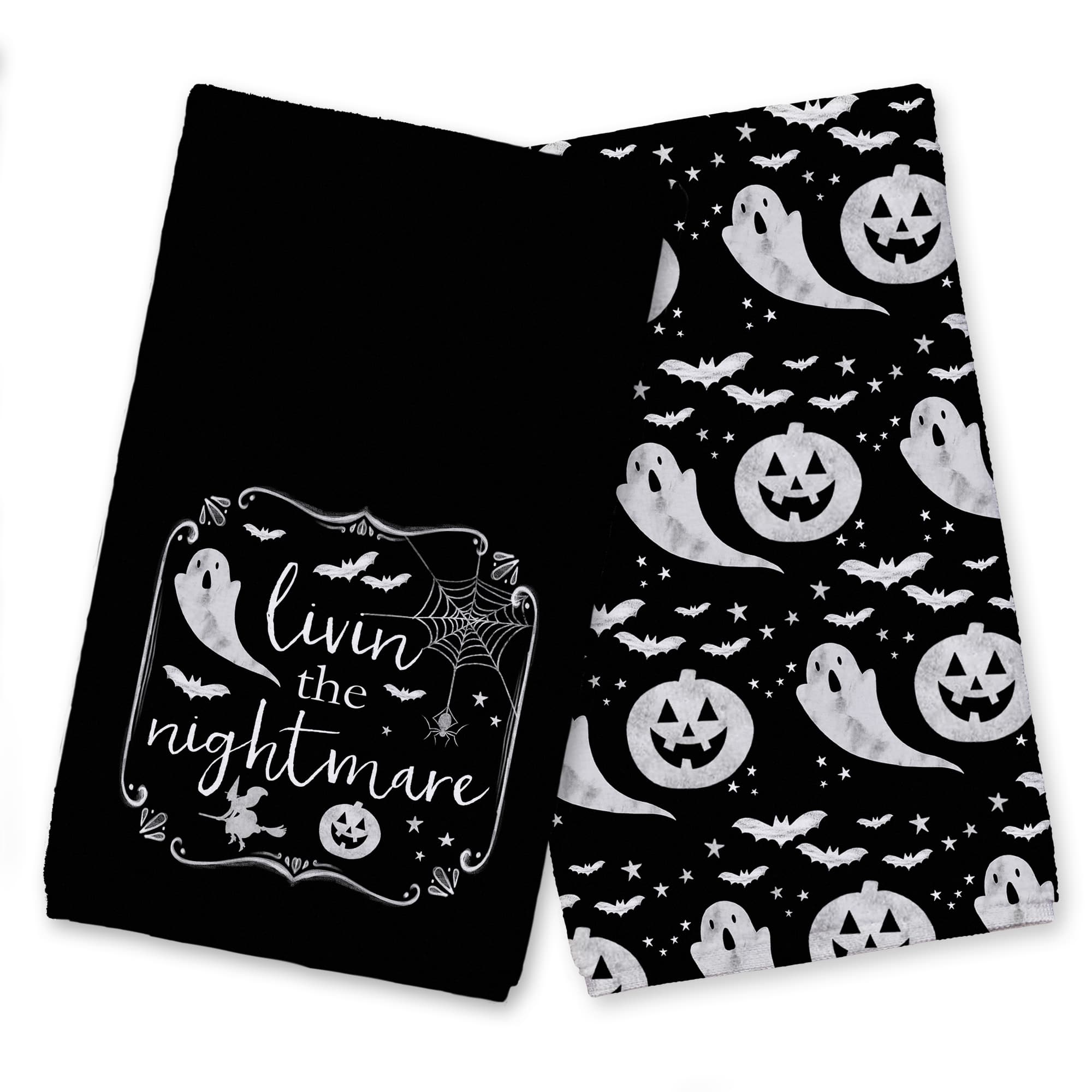 Livin The Nightmare Tea Towel Set